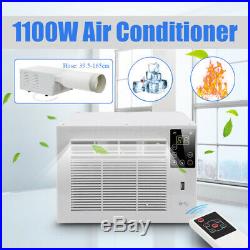 1100W 3754BTU Window Air Conditioner Cooler Heat Time Wall Box Refrigerated+Hose