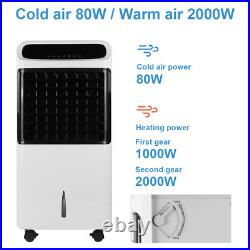 12L Refrigeration Fan Mobile Water Cooled Air Conditioning Fan Cooler Humidifier