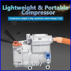 12V Electric AC Compressor Universal Car Truck Cab Air Conditioning Compressor