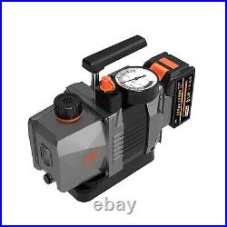150W Vacuum Pump 5PA 4/4 Air Conditioning Refrigeration for 18V Battery NEW