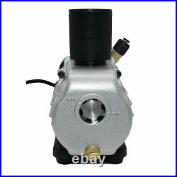 1.8CFM 1 Stage Refrigerant Vacuum Pump Rotary Vane Air Conditioning 20PA 220V