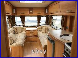 2007 Ace Supreme Globestar-Fixed Island Bed-4 Berth-Twin Axle-Touring Caravan