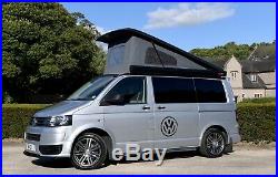 2013 VW Transporter 2.0TDi 170 bhp SWB PopTop 4 Birth Camper Van Air Con NO VAT