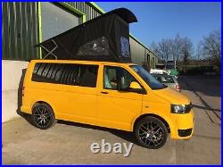 2015 vw transporter t5 (t32) with aircon and poptop roof, alloys 81,500 miles