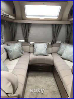 2017 BUCCANEER SCHOONER 8FT WIDE luxury twin axle 4 berth caravan