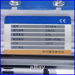 220V 150W 2Pa 3.6m³/h Vacuum Pump Set For Air Conditioning/Refrigerator G1/4