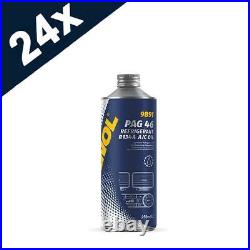 24x250ml MANNOL PAG 46 Refrigerant Air Conditioning Fully Synthetic Oil R134A