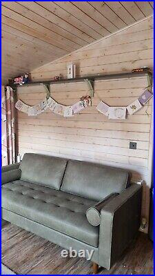 2 bedroom residential log cabin home (Lower Price ELECTRICAL EXTRAS REMOVED)