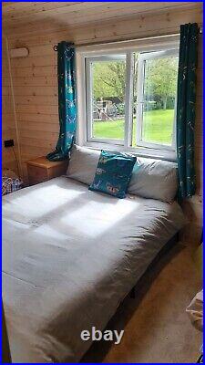 2 bedroom residential log cabin home split unit