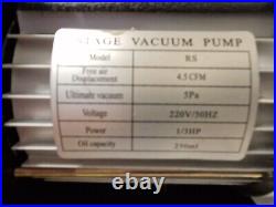 3Cfm 1440Rpm Compact Ac Air Conditioning Refrigeration Testing Vacuum Pump