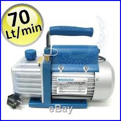 3S A/C Refrigeration 1 STAGE 2.5 CFM VACUUM PUMP AIR CONDITIONING 70 Lt/min 3Pa