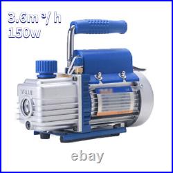 3.6m ³/ h Single Stage Rotary Vane Vacuum New Pump Air Conditioning Refrigerator