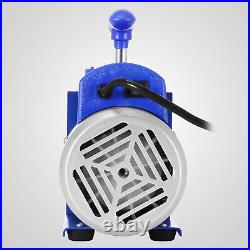 4CFM Vacuum Pump HVAC Refrigeration R134A A/C Single Stage Rotary Vane HOT