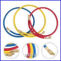 4 PCS Refrigerant Gauges Ace Air Conditioning Pipe Filling Hose