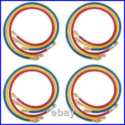 4 Pieces Air Conditioner Conditioning Pipe Refrigerant Filling Hose