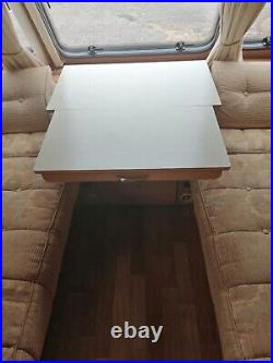 4 berth touring caravans used fixed bed