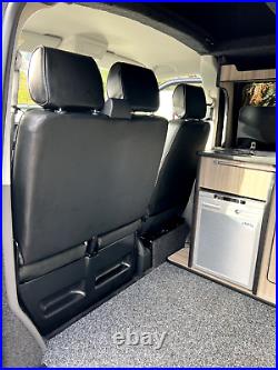 72 PLATE VOLKSWAGEN TRANSPORTER CAMPER 80miles T6.1 A/C NEW CONVERSION. M1 BED