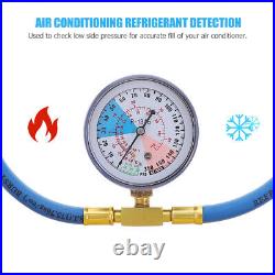 8 pcs Air Conditioning Refrigerant Filling Hose Pressure Gauge for Ac