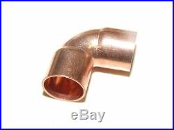 AIR CONDITIONING & REFRIGERATION COPPER ELBOW 1.1/8 90o 28.6MM R22 RF357 50 PACK