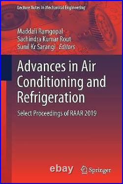 Advances in Air Conditioning and Refrigeration Select Proceedings of RAAR