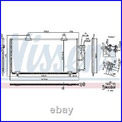 Air Con Condenser 940987 Nissens AC Conditioning 9827255780