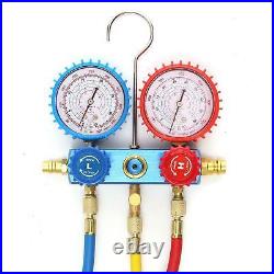 Air-Conditioning AC Manifold Gauge R134A Refrigeration Quick Couplers Kit