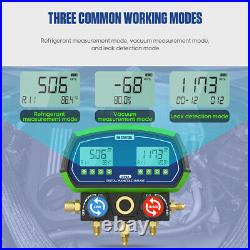 Air Conditioning A/C Manifold Gauge Set R22 R134a R410a Digital Refrigeration