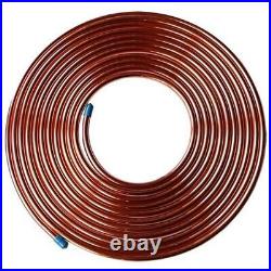 Air Conditioning Copper Tube Refrigeration Grade Pipe 9.53mm 3/8 15m