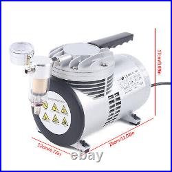 Air Conditioning Refrigerant Pump Electric Vacuum Pump Oilless 20-23L/min 1/6HP