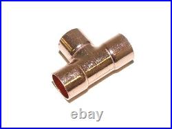 Air Conditioning & Refrigeration Copper Tee 1/2 R410a Rf413 10 Pack