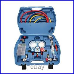 Air Conditioning Refrigeration Gauge Tool with Seal Rings Car Pressure Tester
