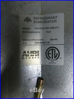 Aspen Uncased Refrigerant Evaporator Coil Ca42a3f-160l B96-211 R-22 New Part