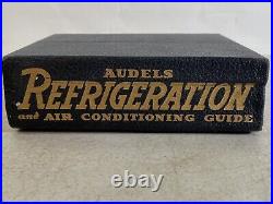 Audels Refrigeration & Air Conditioning Guide Book 2E63