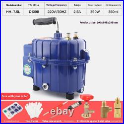 Auto Air Conditioning Vacuum Pump Tyre Pumping Refrigerant Filling Maintenance