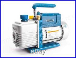 BRAND NEW VALUE 4.5CFM 2 Stages Refrigerant Vacuum Pump Air Condition VE245N