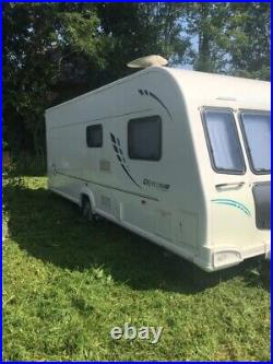 Bailey Pegasus 534 4 Berth Touring caravan with Fixed Bed, End Washroom