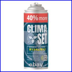 ClimaSet Air Conditioning Refill R134a, refrigerant Kit, air conditioner 3x235g ClimaSet Air Conditioning Refill R134a, refrigerant Kit, air conditioner 3x235g