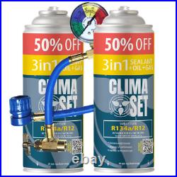 ClimaSet Air conditioning 3in1, refrigerant Kit R134a, Air conditioner 2x235g ClimaSet Air conditioning 3in1, refrigerant Kit R134a, Air conditioner 2x235g