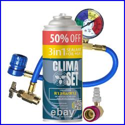 ClimaSet Air conditioning refill, 3in1 refrigerant R134a, air conditioner 1x235g ClimaSet Air conditioning refill, 3in1 refrigerant R134a, air conditioner 1x235g
