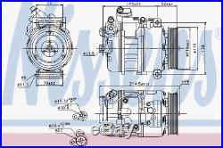 Compressor Air Conditioning Nissens 89214