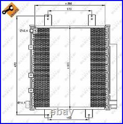 Condenser, Air Conditioning For Daihatsu Nrf 35856