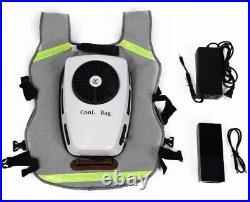 Cool Vest Wearable Compressor Refrigeration Air Conditioning Outdoor Woking Vest