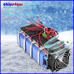 DC 12V 576W DIY Small Air Conditioning Refrigerator Cooler Cooling Module New