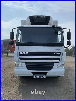 Daf Cf65.220 Fridge Box, Carrier Supra 850 Silent