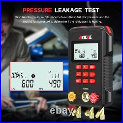 Digital Manifold Gauge A/C Temperature Diagnostic Tool Vacuum Pressure Leak Test