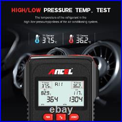 Digital Manifold Gauge Meter A/C Refrigeration Pressure Vacuum Temperature Test