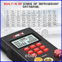 Digital Manifold Gauge Meter A/C Refrigeration Pressure Vacuum Temperature Test