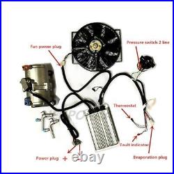 Electric Air Conditioning Compressor 12v 24v, applicable To Any Vehicle Electric