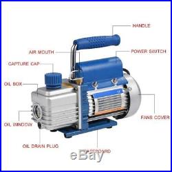 FY-1H-N 220V 150W G1/4 Air Vacuum Pump Set for Air Conditioning/Refrigerator th