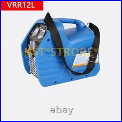 For Air Conditioning Refrigerant Recovery Unit Recycling Machine VRR12L 220V